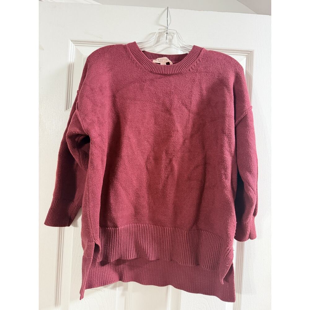 Philosophy Woman Sweater, Maroon, Size 2x
